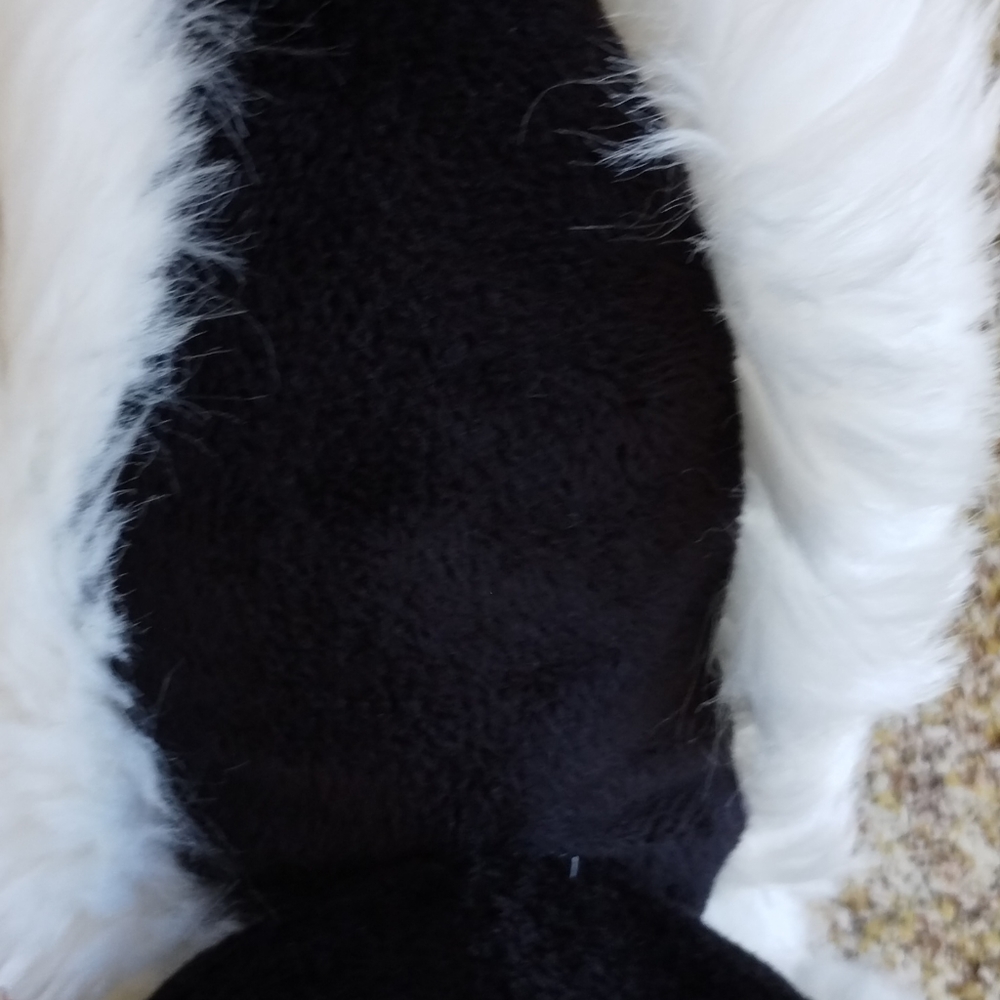 ✓Tiger Tale Toys Skunk skunky black and white Plush standing realistic - Picture 5 of 9